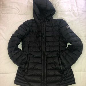 Michael Kors Black Packable Down Fill Jacket